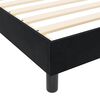 vidaXL Cama tipo Box Spring con cabecera Negro 100 x 200 cm Terciopelo