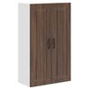 vidaXL Armario de Pared PORTO Roble Marr&oacute;n 60 x 31 x 100 cm
