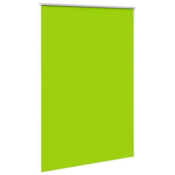 vidaXL Estor Enrollable Opaco hojas verde 165x230cm Tela Ancho 161,6cm