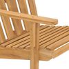 vidaXL Silla Adirondack de madera de teca maciza