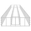 vidaXL Arriate de gaviones de acero galvanizado 360x30x10 cm
