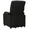 vidaXL Sillón de masaje elevable tela negro