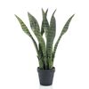 Emerald Sansevieria artificial en maceta 55 cm