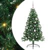 vidaXL &Aacute;rbol de Navidad Artificial Preiluminado Verde 150 cm PVC