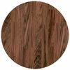 vidaXL Encimera Marrón claro Ø 40 x 2.5 cm Madera de roble sólida