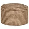 vidaXL Cuerda 100% yute 14 mm 250 m