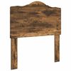 vidaXL Cabecero Roble ahumado Madera de ingenier&iacute;a