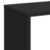 vidaXL Librer&iacute;a divisora madera de ingenier&iacute;a negra 67x25x161,5 cm