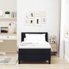 vidaXL Cama box spring con colch&oacute;n con colch&oacute;n Negro 90 x 200 cm