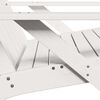 vidaXL Sillas de jardín adirondack 2 uds blanco 75x77x77 cm