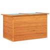 vidaXL Ba&uacute;l de jard&iacute;n de madera 126x72x72 cm