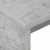 vidaXL Escritorio Gris Concreto 109 x 50 x 78 cm Madera de ingenier&iacute;a