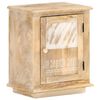 vidaXL Mesita de noche de madera maciza de mango 40x30x46 cm