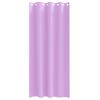 vidaXL Cortinas Opacas con Anillas 2 pcs Morado 225 x 140 cm Poliéster