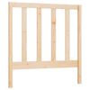 vidaXL Cabecero de cama madera maciza de pino 96x4x100 cm