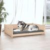 vidaXL Cama para perros madera maciza de pino 105,5x75,5x28 cm