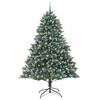 vidaXL &Aacute;rbol de Navidad artificial Verde 240 cm PVC, Pl&aacute;stico y Acero