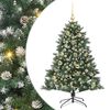 vidaXL &Aacute;rbol de Navidad artificial Verde 150 cm PVC, Pl&aacute;stico y Acero