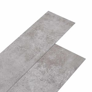 vidaXL Tableros de Suelo 36 pcs Gris terracota 5,02 m&sup2; PVC