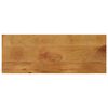 vidaXL Tablero de mesa rectangular madera maciza mango 70x30x2,5 cm