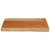 vidaXL Tablero de mesa rectangular borde natural acacia 60x40x3,8 cm
