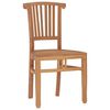 vidaXL Juego de comedor de jard&iacute;n 7 piezas madera maciza de teca