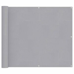 vidaXL Pantalla de Balc&oacute;n 90 x 200 cm Oxford alu recubierto de PU