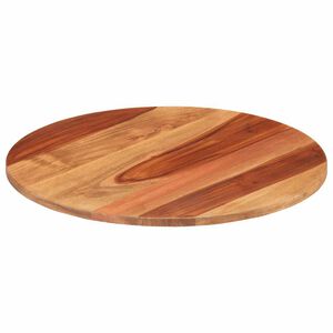 vidaXL Tablero de mesa redonda madera maciza de acacia 15-16 mm 40 cm