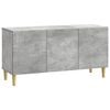 vidaXL Mueble de TV 99 x 34,5 x 50 cm Gris Hormig&oacute;n