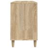 vidaXL Mueble zapatero madera contrachapada roble Sonoma 102x36x60 cm