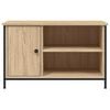 vidaXL Mueble para TV madera contrachapada roble Sonoma 80x40x50 cm