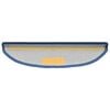 vidaXL Alfombrillas para escaleras 20 unidades 56x17x3 cm Azul Semicircular