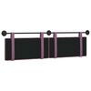 vidaXL Cabecera Colgante Morado 190 x 55 x 5 cm Terciopelo