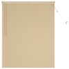 vidaXL Persiana veneciana Marr&oacute;n Claro con Patr&oacute;n 150 x 120 cm 25 mm