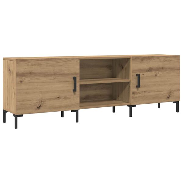 vidaXL Mueble de TV madera de ingenier&iacute;a roble artisan 150x30x50 cm