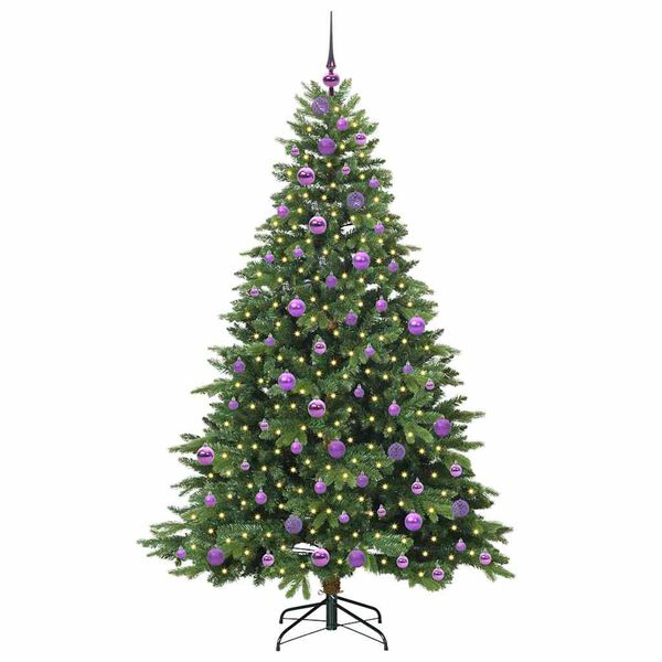 vidaXL &Aacute;rbol de Navidad artificial con 300 LED Verde 180 cm PE y PVC