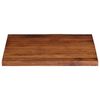 vidaXL Tablero de mesa cuadrado madera maciza reciclada 70x70x3,8 cm