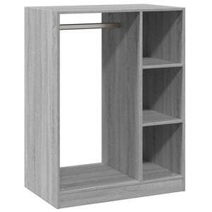 vidaXL Armario de madera de ingenier&iacute;a gris Sonoma 77x48x102 cm