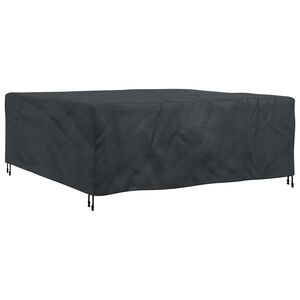 vidaXL Funda para muebles Liso Negro 200 x 190 x 85 cm 210D