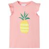 Camiseta infantil rosa 128