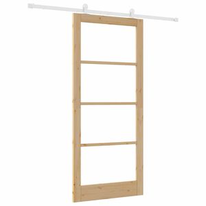 vidaXL Puerta Corredera ORKDAL Natural 93 x 211 cm