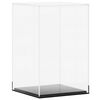 vidaXL Caja de exposici&oacute;n acr&iacute;lico transparente 14x14x22 cm