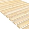 vidaXL L&aacute;minas de somier de cama madera maciza de pino 70x200 cm