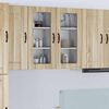 vidaXL Mueble de Cocina 2 pcs Roble Sonoma 40 x 31 x 80 cm