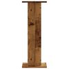 vidaXL Soportes para plantas 2 uds madera roble envejecido 30x30x80 cm