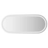 vidaXL Espejo de ba&ntilde;o LED ovalado 90x40 cm