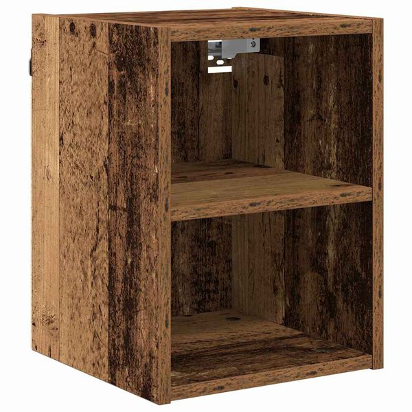 vidaXL Mueble colgante Madera vieja 30 x 29,5 x 40 cm