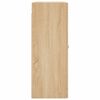 vidaXL Armario de pared madera ingenier&iacute;a roble Sonoma 69,5x34x90 cm