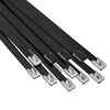 vidaXL Atadura de Cables 12 uds. 7,9 x 300 mm Negro