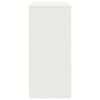 vidaXL Aparador con caj&oacute;n blanco 80x34x76 cm madera de ingenier&iacute;a